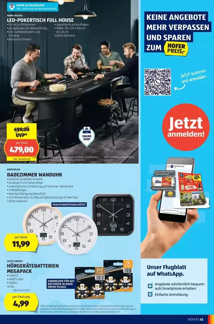 Blättern Sie online im HOFER Flugblatt von 23. Oktober bis 6. November 2024 - Flugblätt seite  49