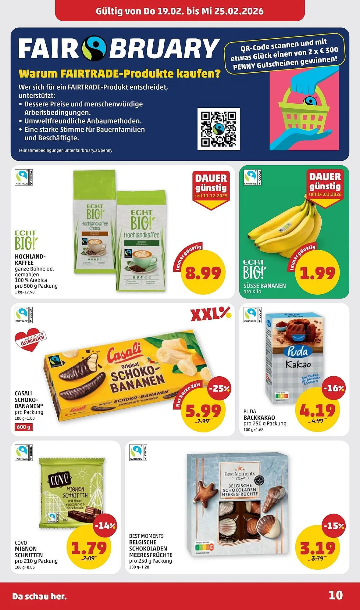 PENNY Flugblatt von 19. Februar bis 26. Februar 2026 - Flugblätt seite  10