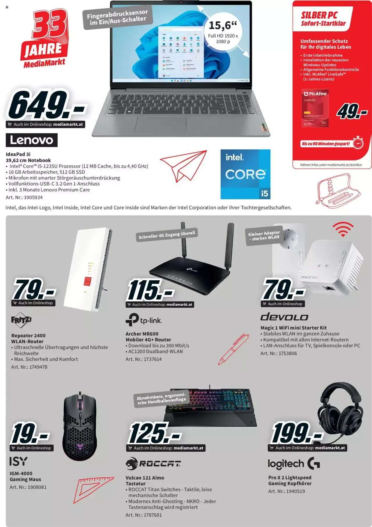 Media Markt Angebote von 27. August bis 9. September 2023 - Flugblätt seite  9