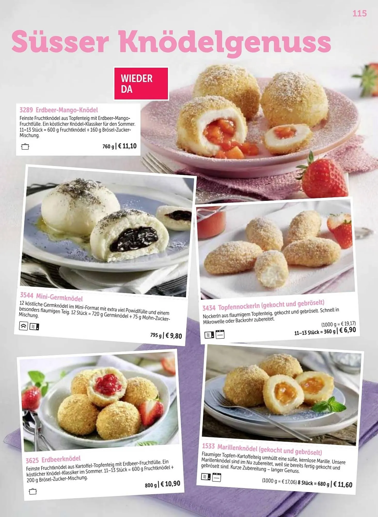 Bofrost Flugblatt von 1. März bis 31. August 2023 - Flugblätt seite  115