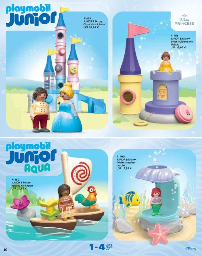 50 Years Of Playmobil von 9. Juli bis 31. Dezember 2024 - Flugblätt seite  10