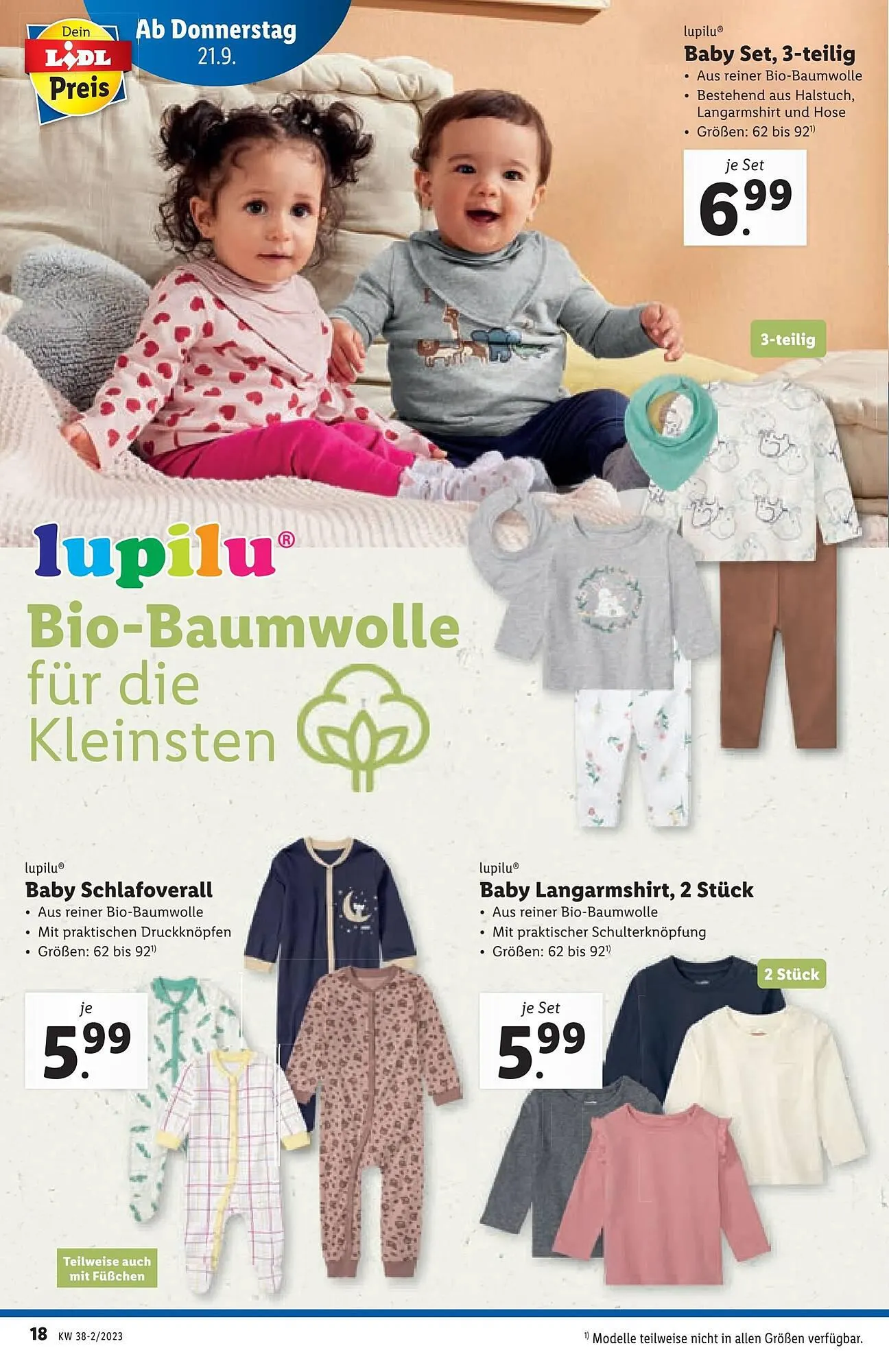 Lidl Flugblatt von 21. September bis 27. September 2023 - Flugblätt seite  18