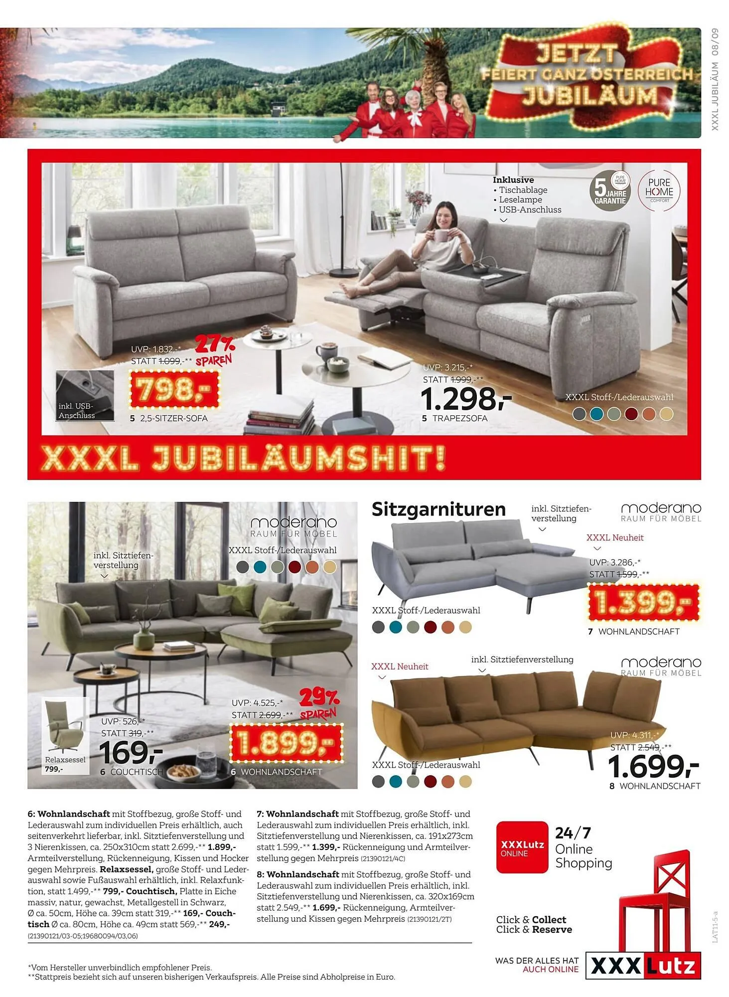 XXXLutz Prospekt von 4. November bis 11. November 2025 - Flugblätt seite 9