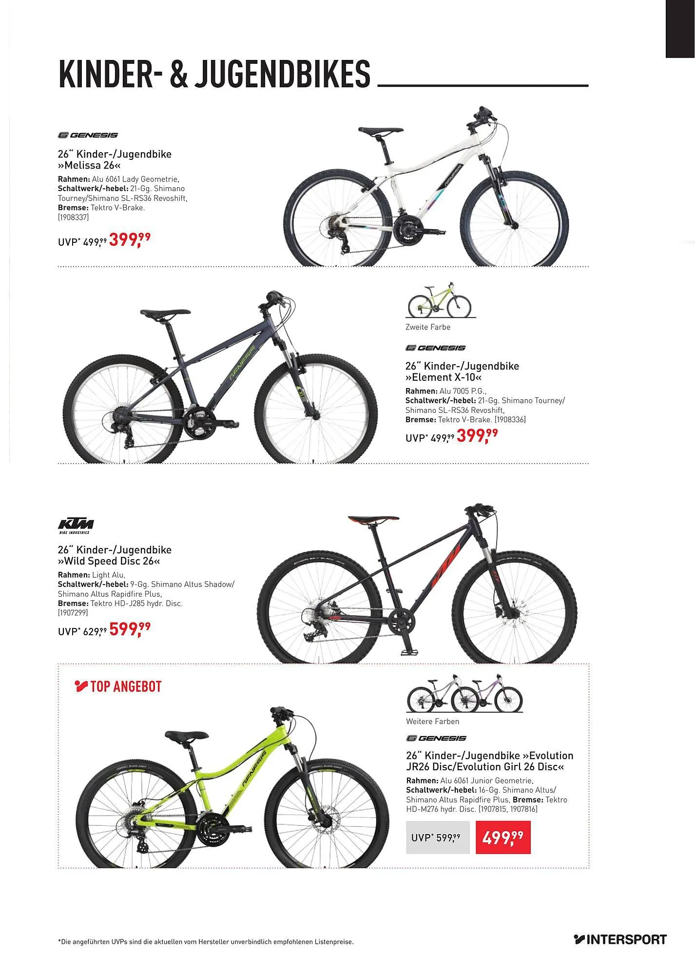 Intersport Flugblatt von 8. April bis 24. April 2024 - Flugblätt seite  23