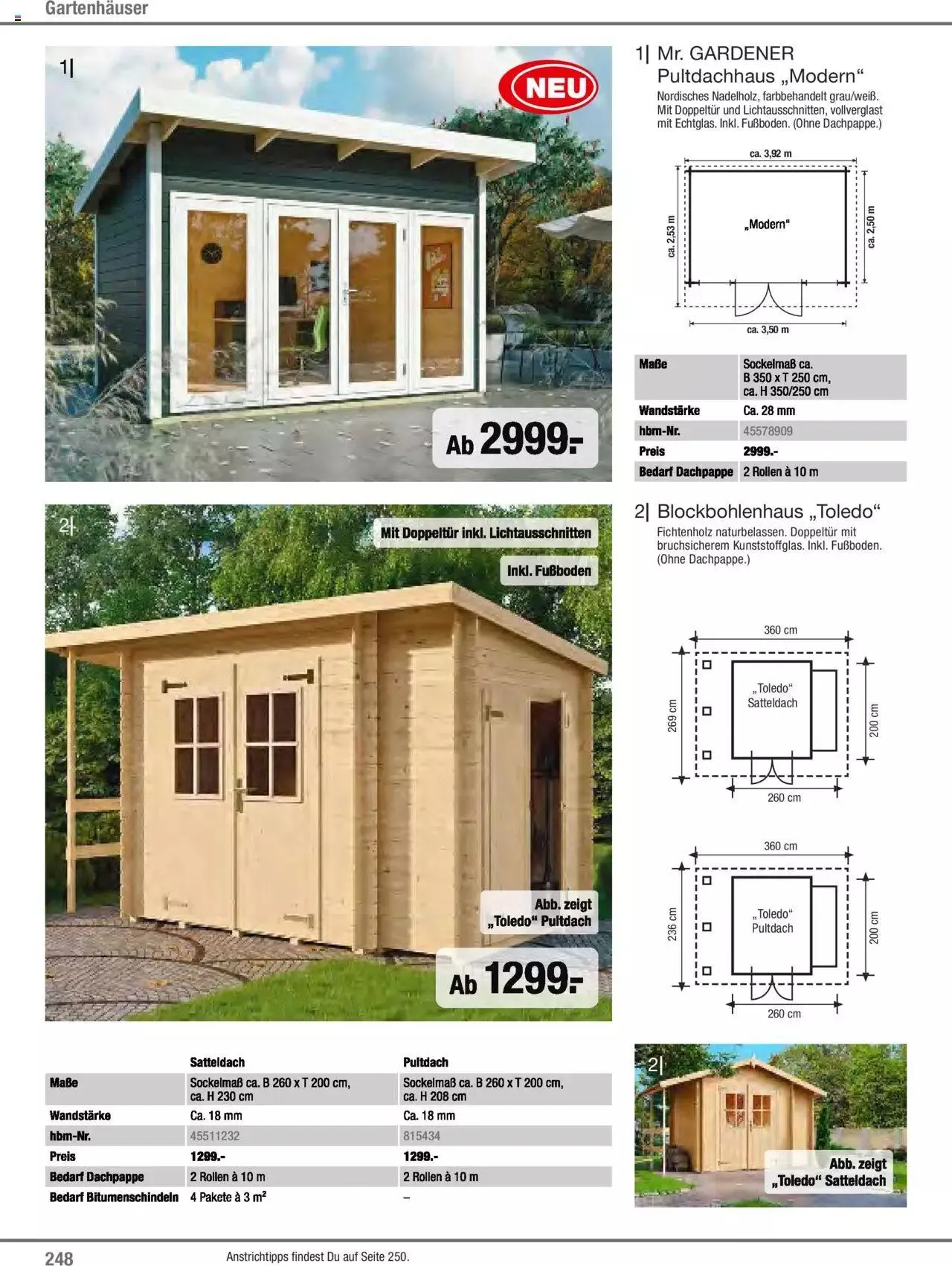 Hagebau Gartenjahr 2023 von 7. März bis 31. Dezember 2023 - Flugblätt seite  248