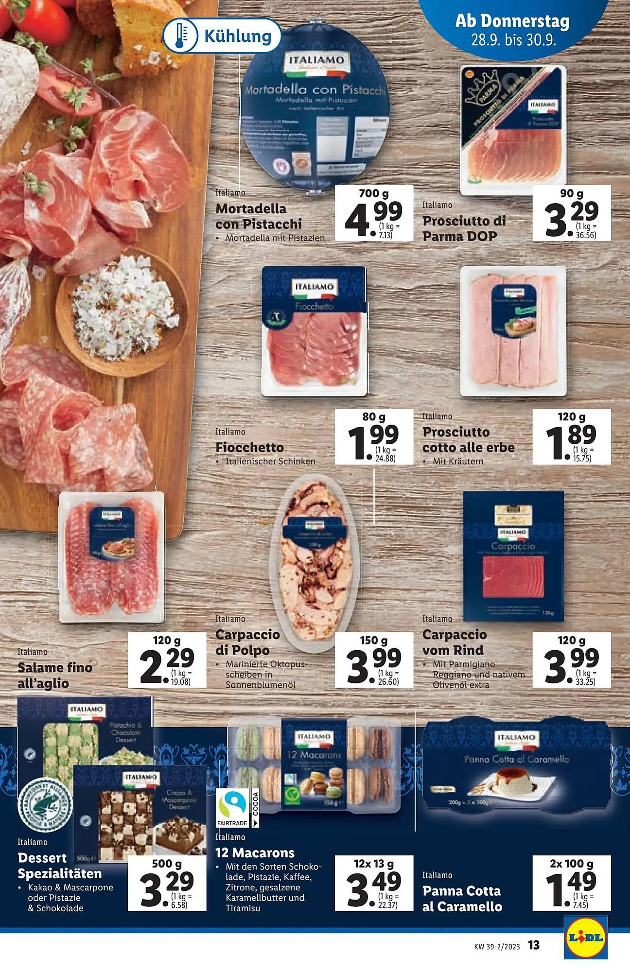 Lidl Flugblatt von 27. September bis 4. Oktober 2023 - Flugblätt seite 13