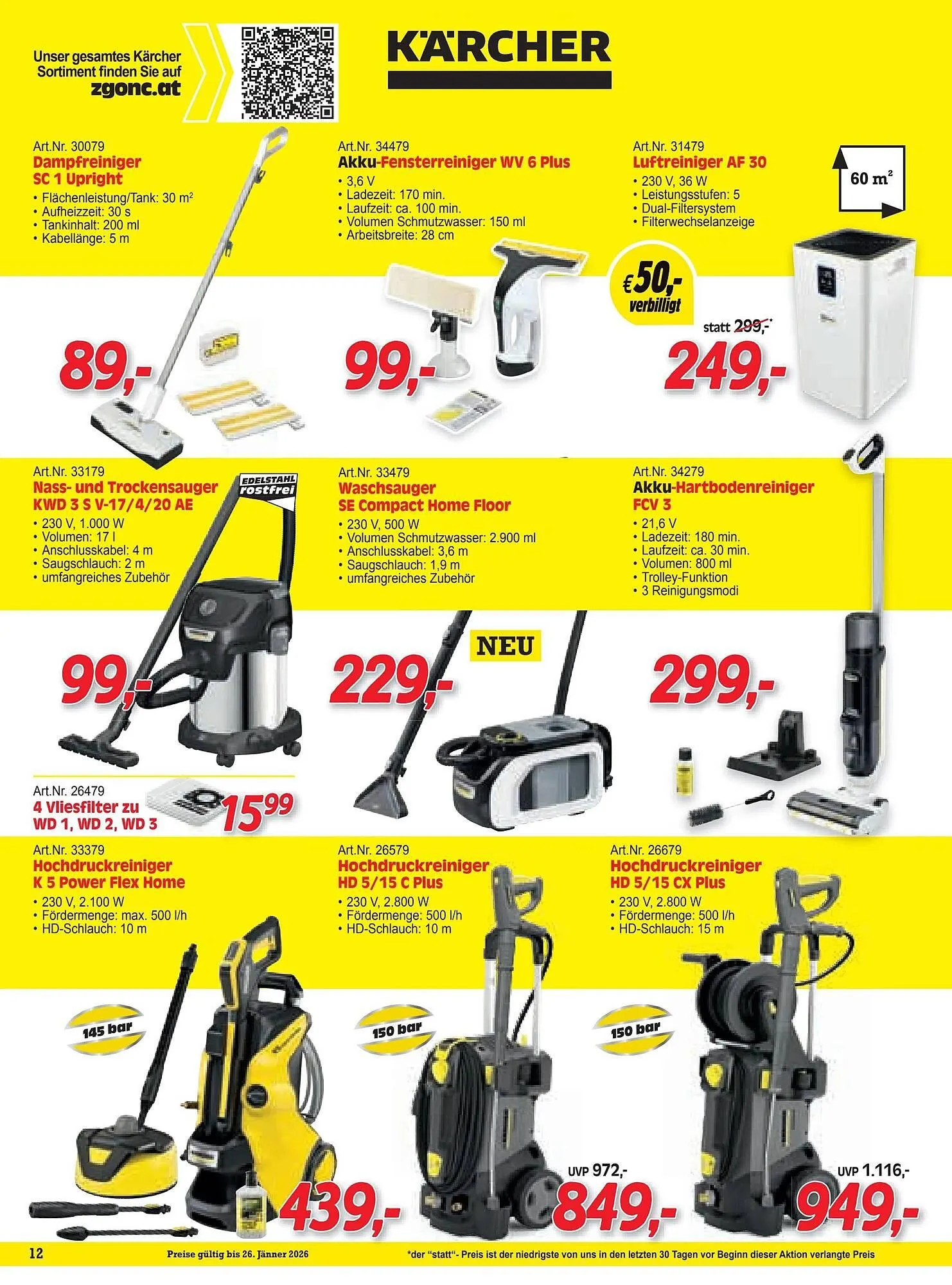 Zgonc Flugblatt von 1. Jänner bis 26. Jänner 2026 - Flugblätt seite  12