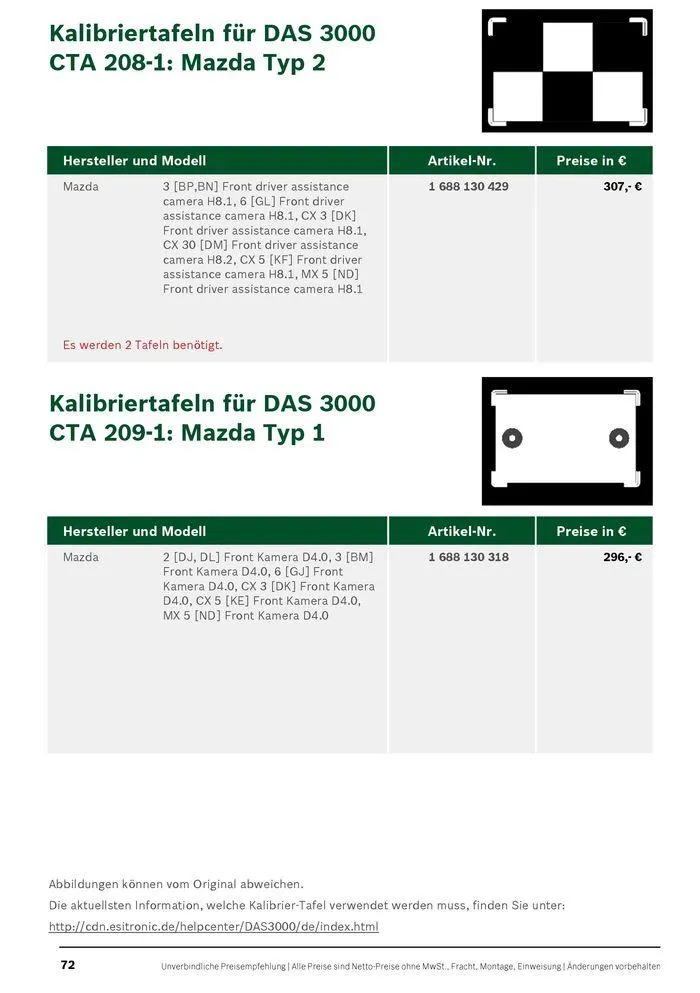 Werkstattausrüstung von Bosch von 21. Mai bis 31. Dezember 2024 - Flugblätt seite  72