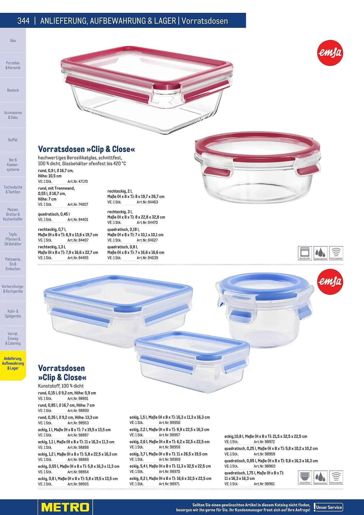 Metro Flugblatt von 25. März bis 31. Dezember 2026 - Flugblätt seite  344
