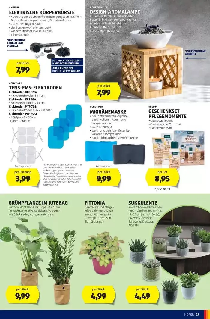 Blättern Sie online im HOFER Flugblatt von 24. Dezember bis 7. Jänner 2025 - Flugblätt seite 31