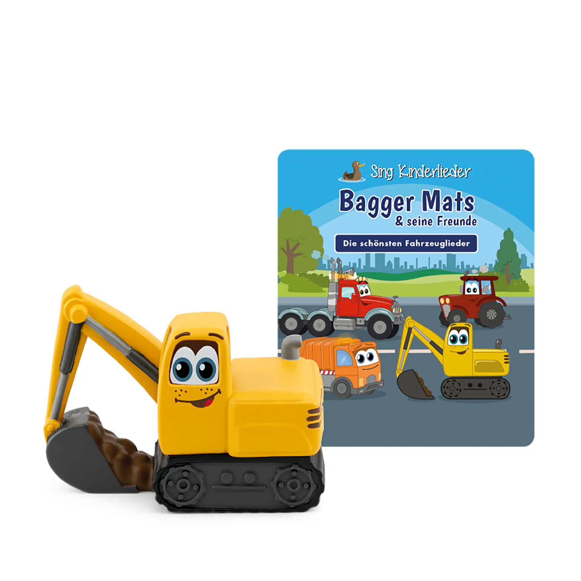 Sing Kinderlieder - Bagger Mats & seine Freunde: Die schönsten Fahrzeuglieder
