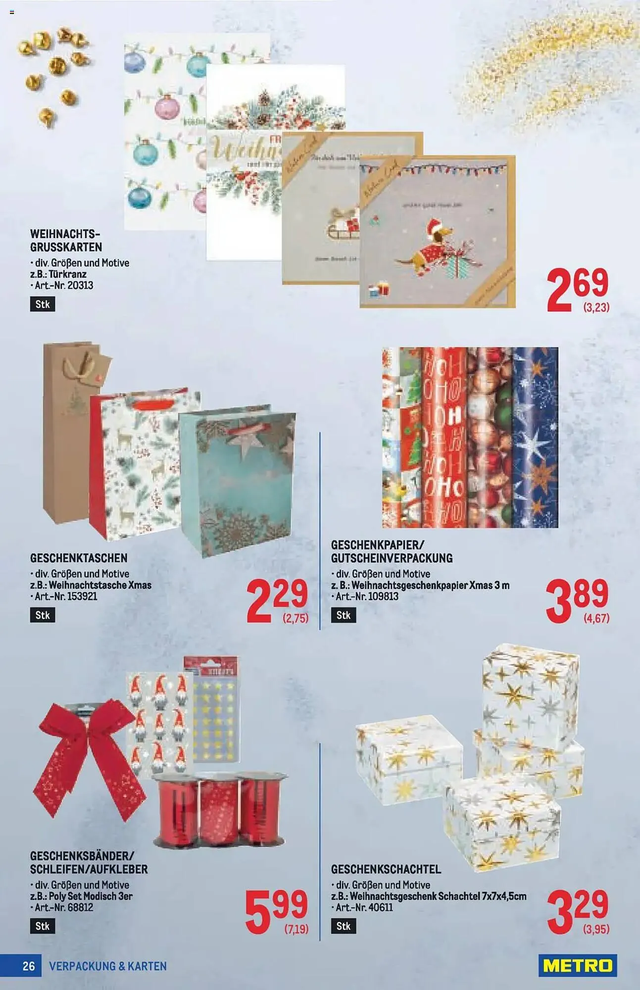 Metro Flugblatt von 16. Oktober bis 24. Dezember 2025 - Flugblätt seite  26