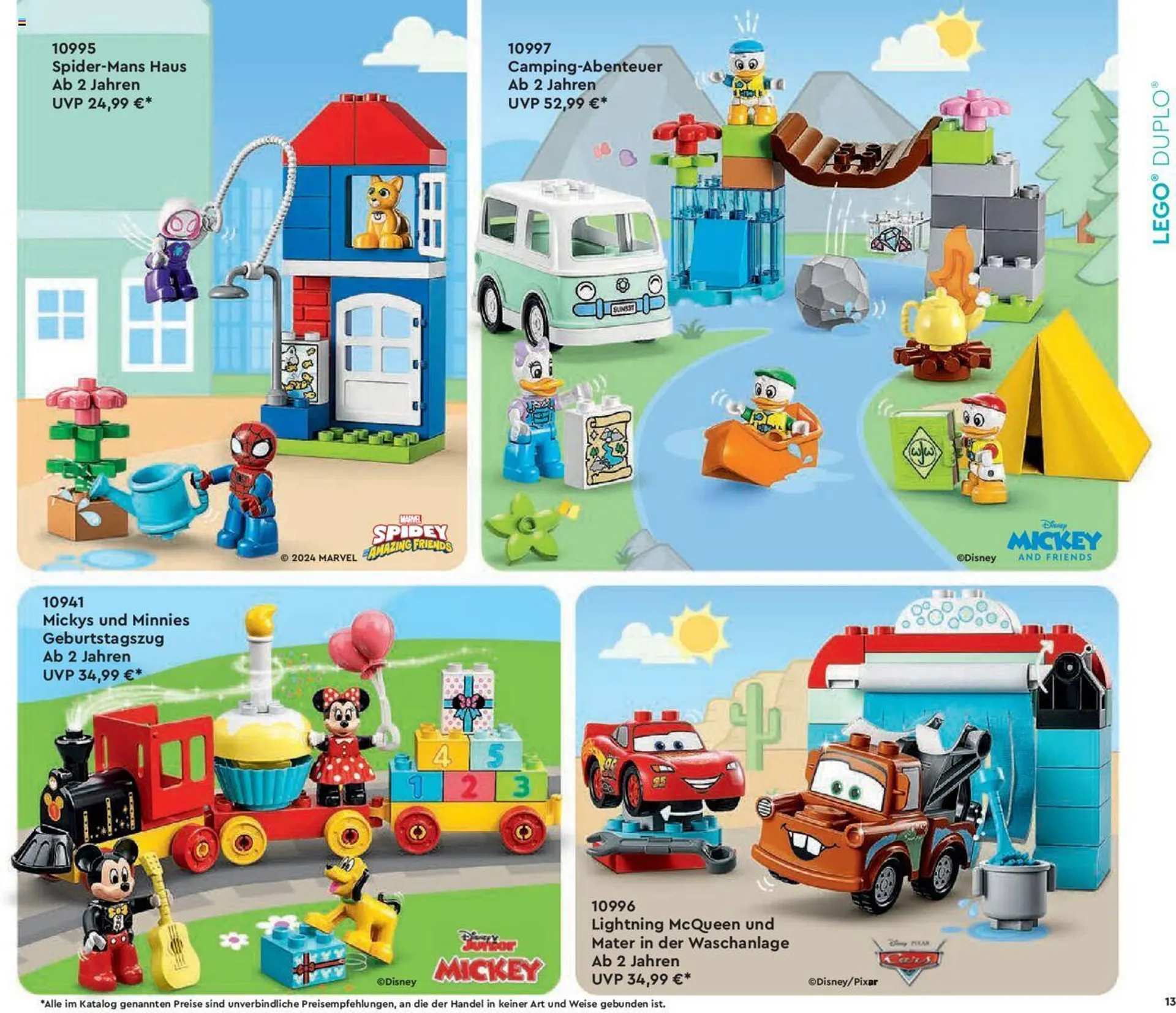 Lego Flugblatt von 4. Jänner bis 30. Juni 2024 - Flugblätt seite 13