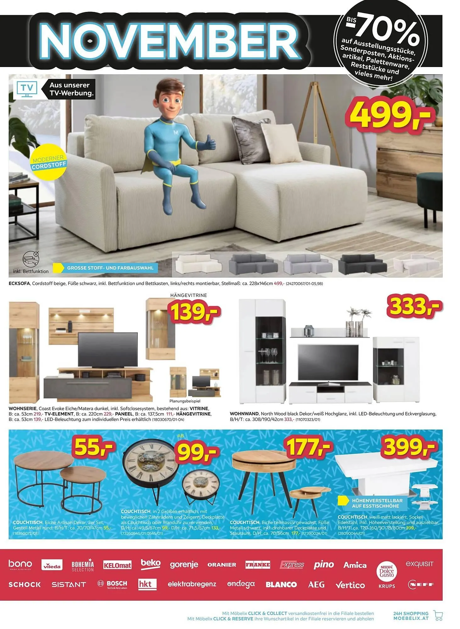 Möbelix Prospekt von 28. Oktober bis 4. November 2025 - Flugblätt seite 3