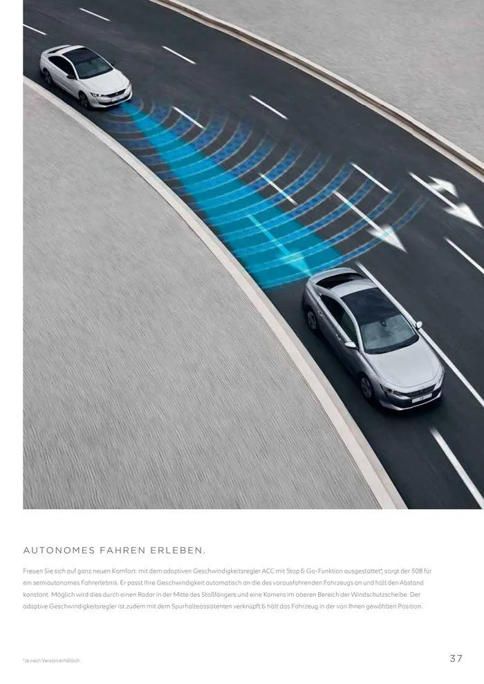 Der Neue Peugeot 508 von 12. Juni bis 12. Juni 2024 - Flugblätt seite  37