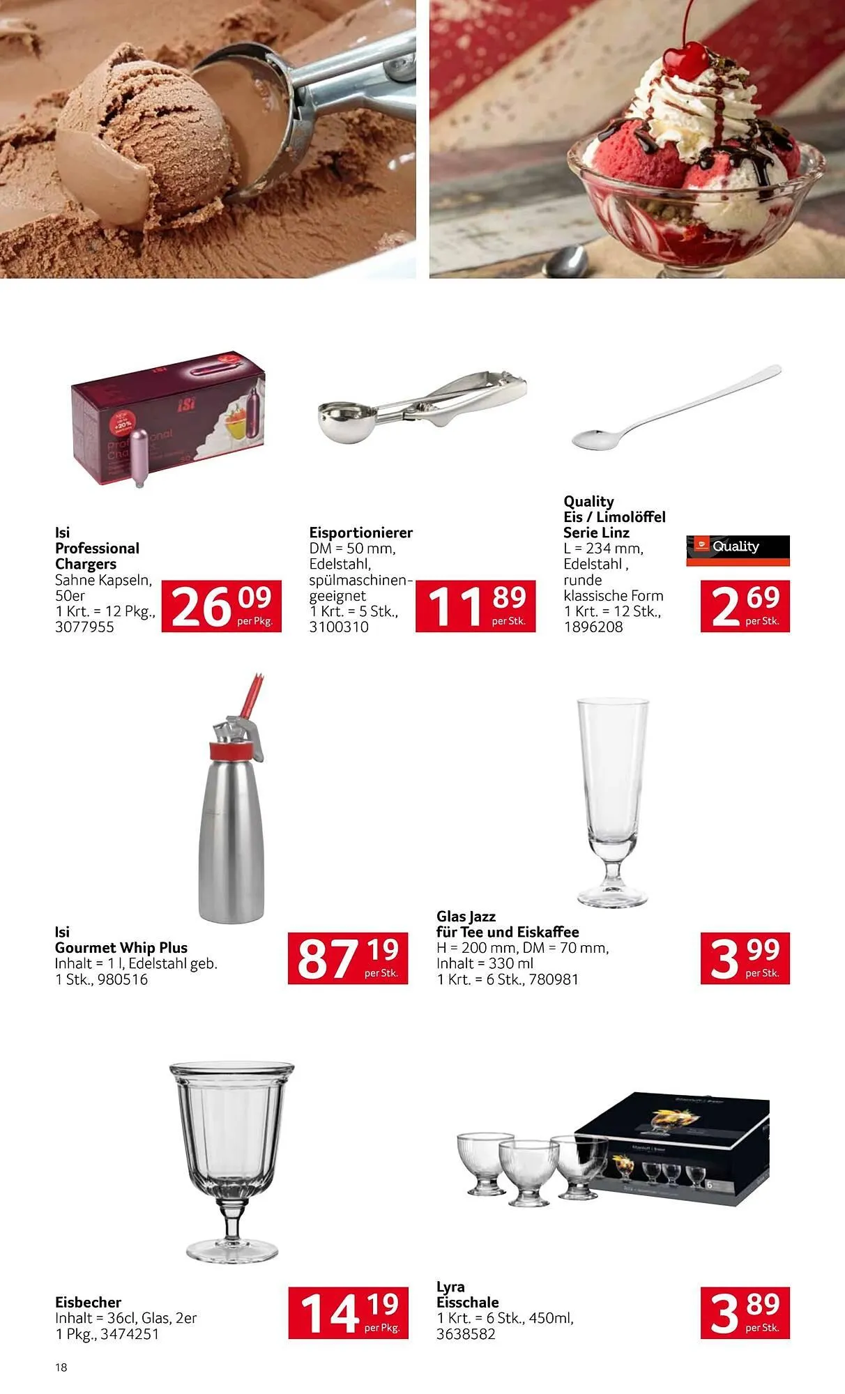 Transgourmet Flugblatt von 9. März bis 4. April 2026 - Flugblätt seite  18