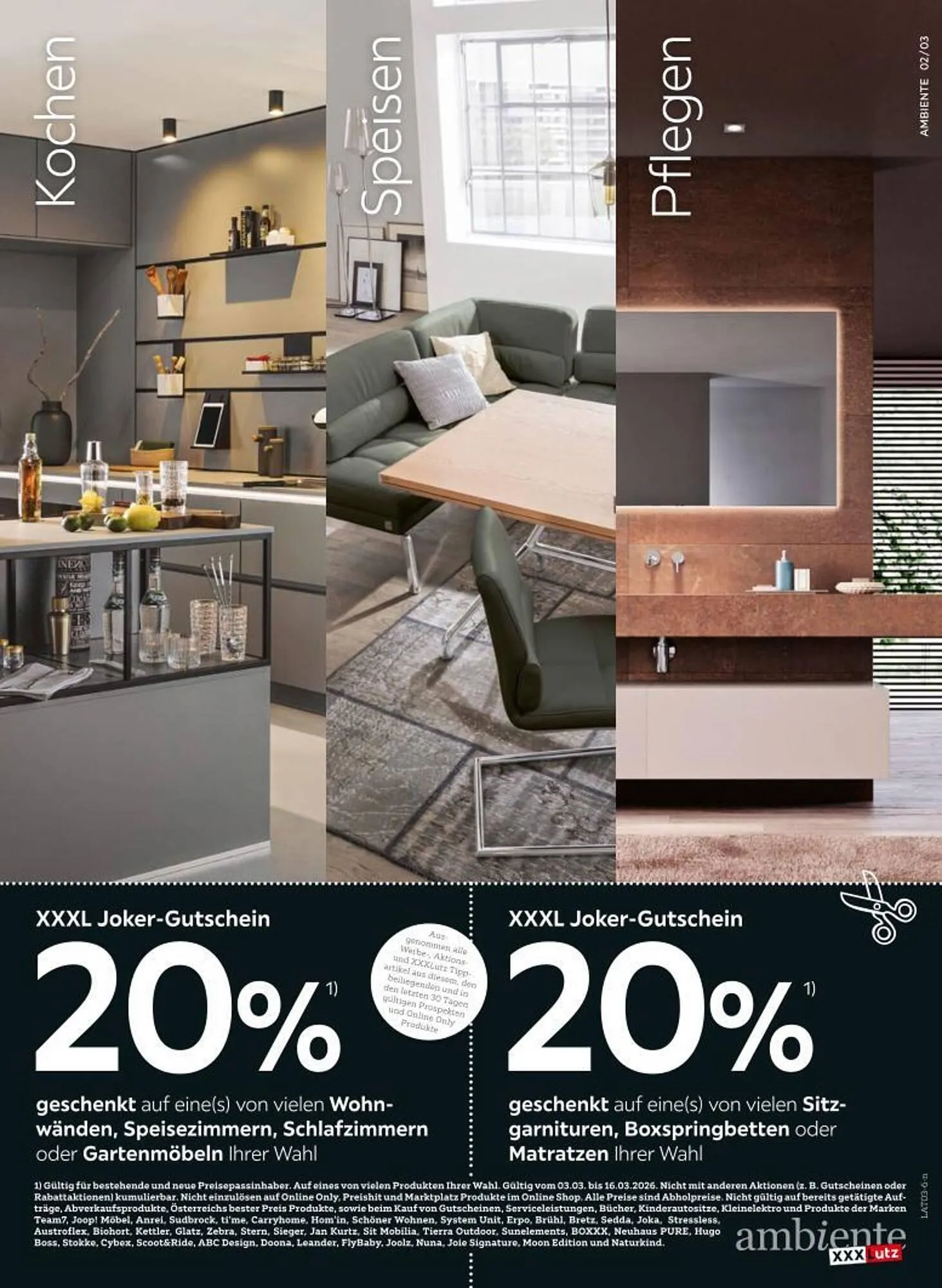 XXXLutz Prospekt von 3. März bis 31. März 2026 - Flugblätt seite  3