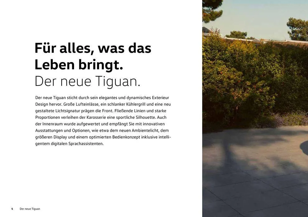 Volkswagen The new Tiguan von 16. Februar bis 16. Februar 2025 - Flugblätt seite 4