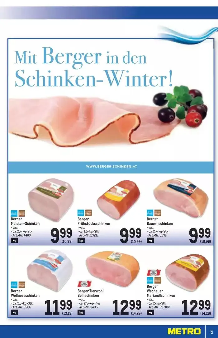Rabatte und Aktionen von 8. Jänner bis 22. Jänner 2025 - Flugblätt seite  5