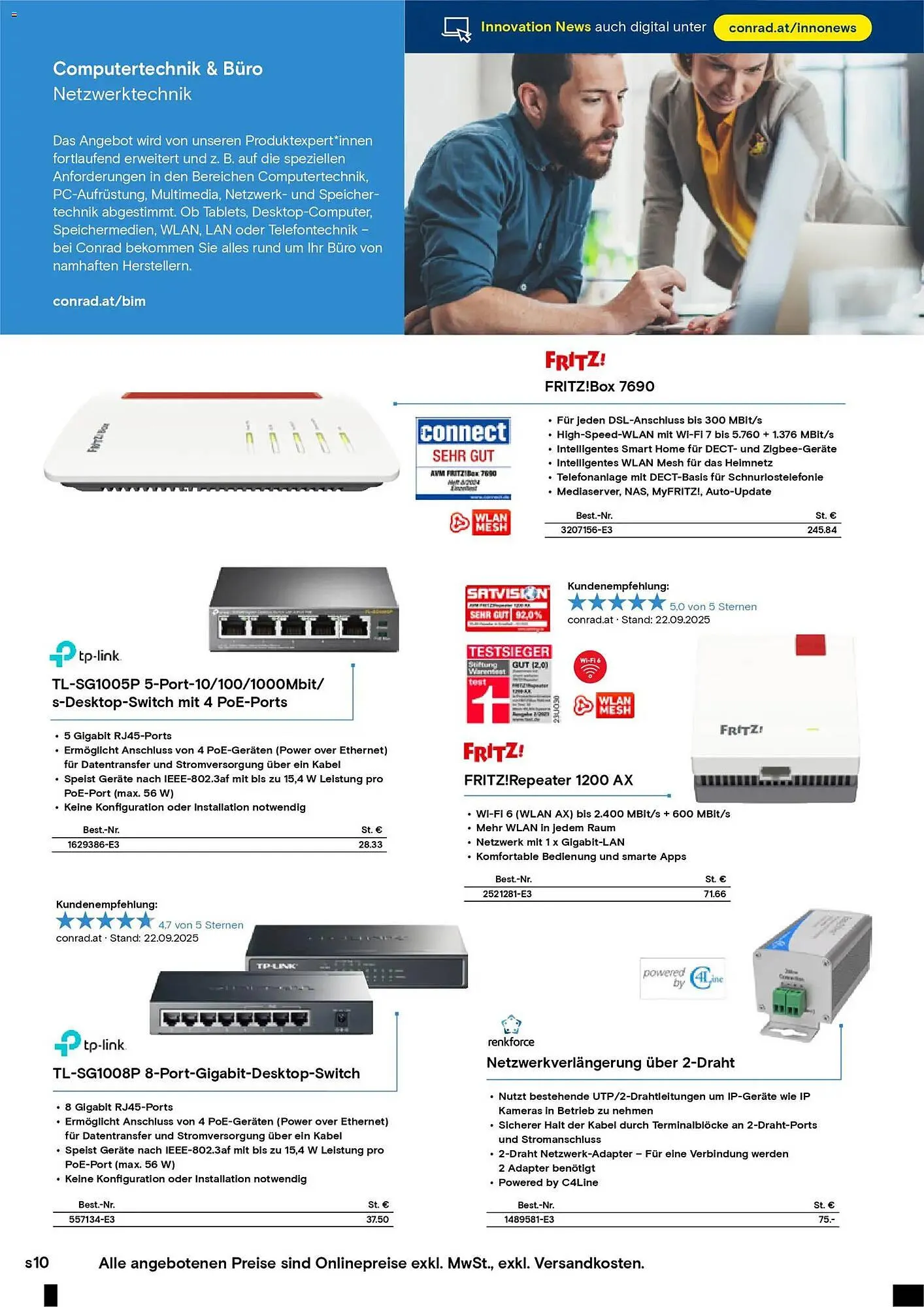 Conrad Katalog von 23. Oktober bis 31. Dezember 2025 - Flugblätt seite 10