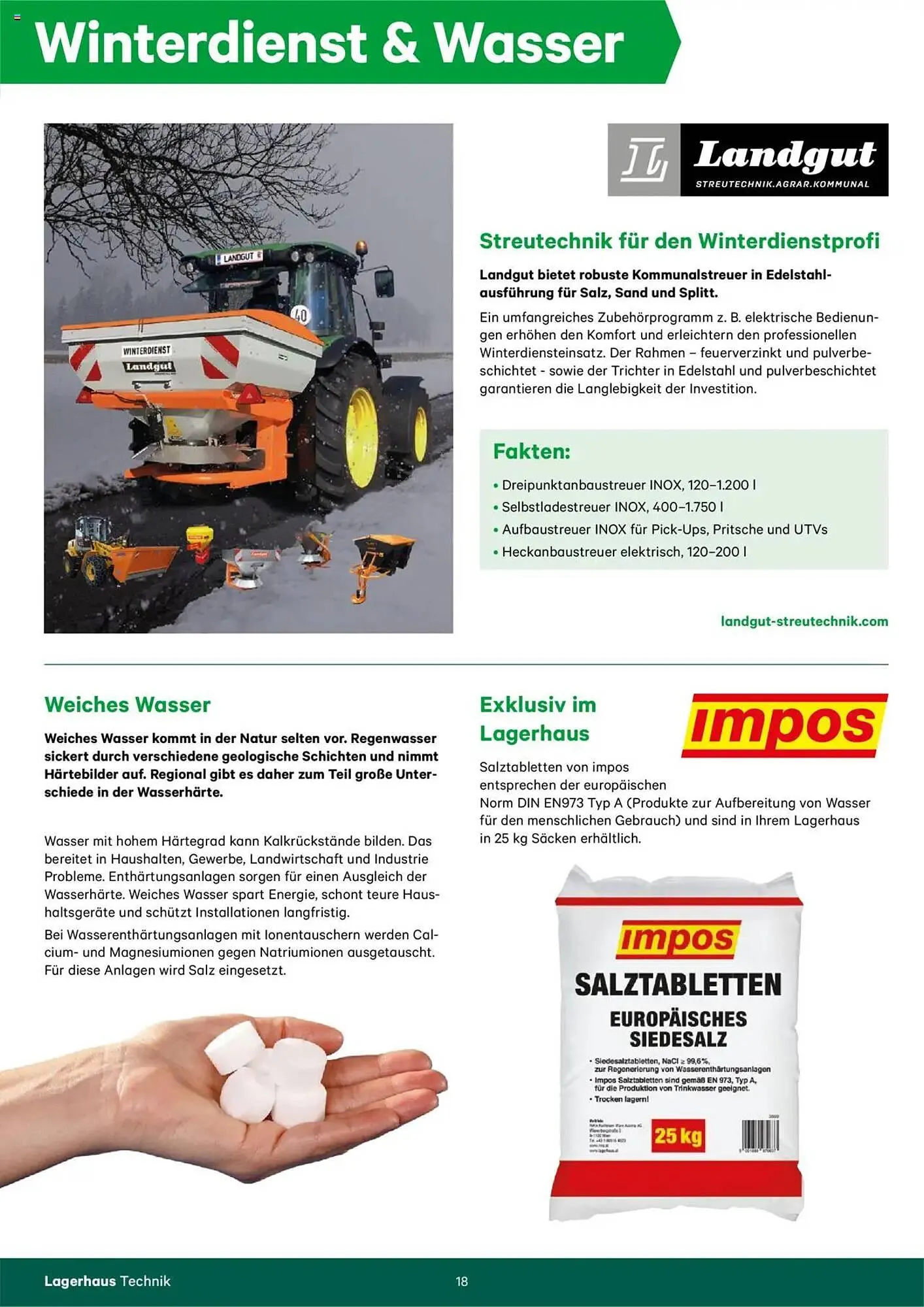 Lagerhaus Flugblatt von 25. September bis 30. November 2025 - Flugblätt seite 18