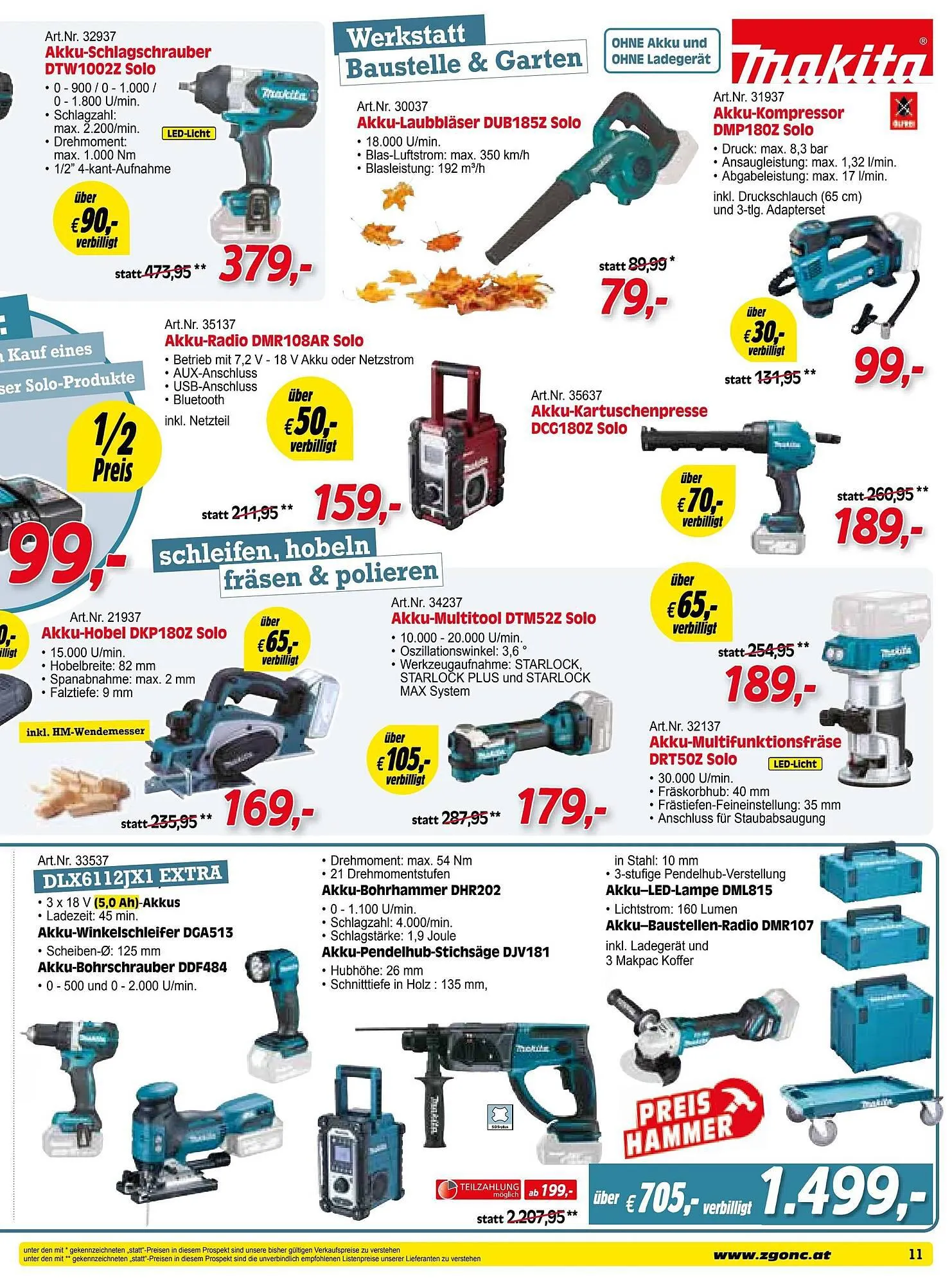 Zgonc Flugblatt von 30. September bis 31. Oktober 2023 - Flugblätt seite 11