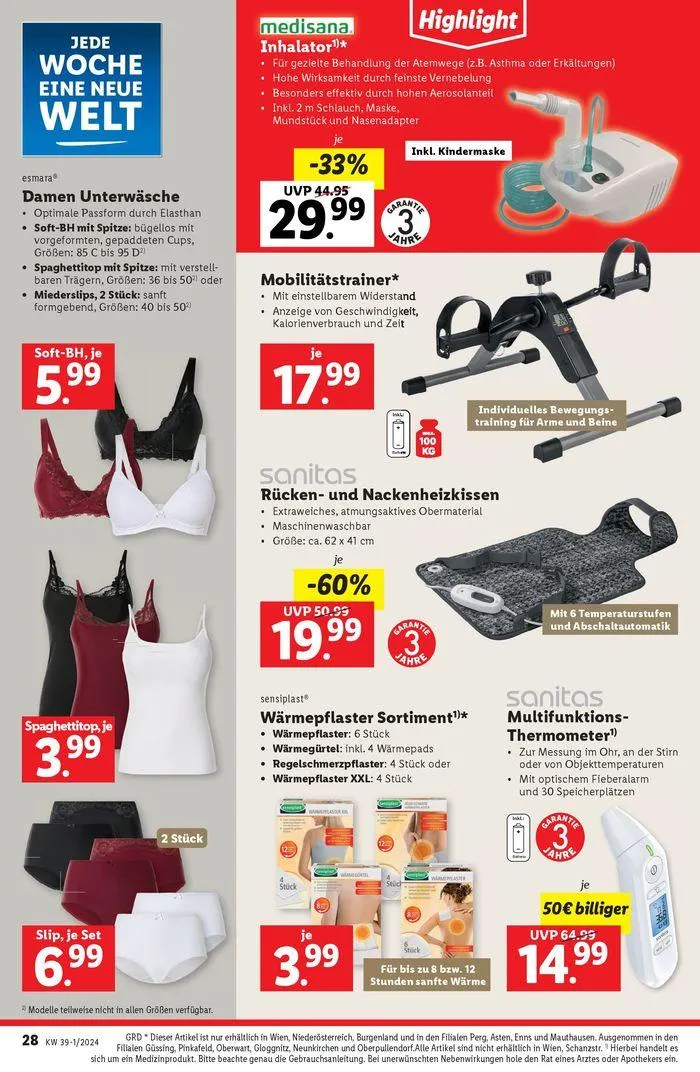 Aktuelle Flugblätter Ab Donnerstag, 19.9. von 19. September bis 25. September 2024 - Flugblätt seite 32