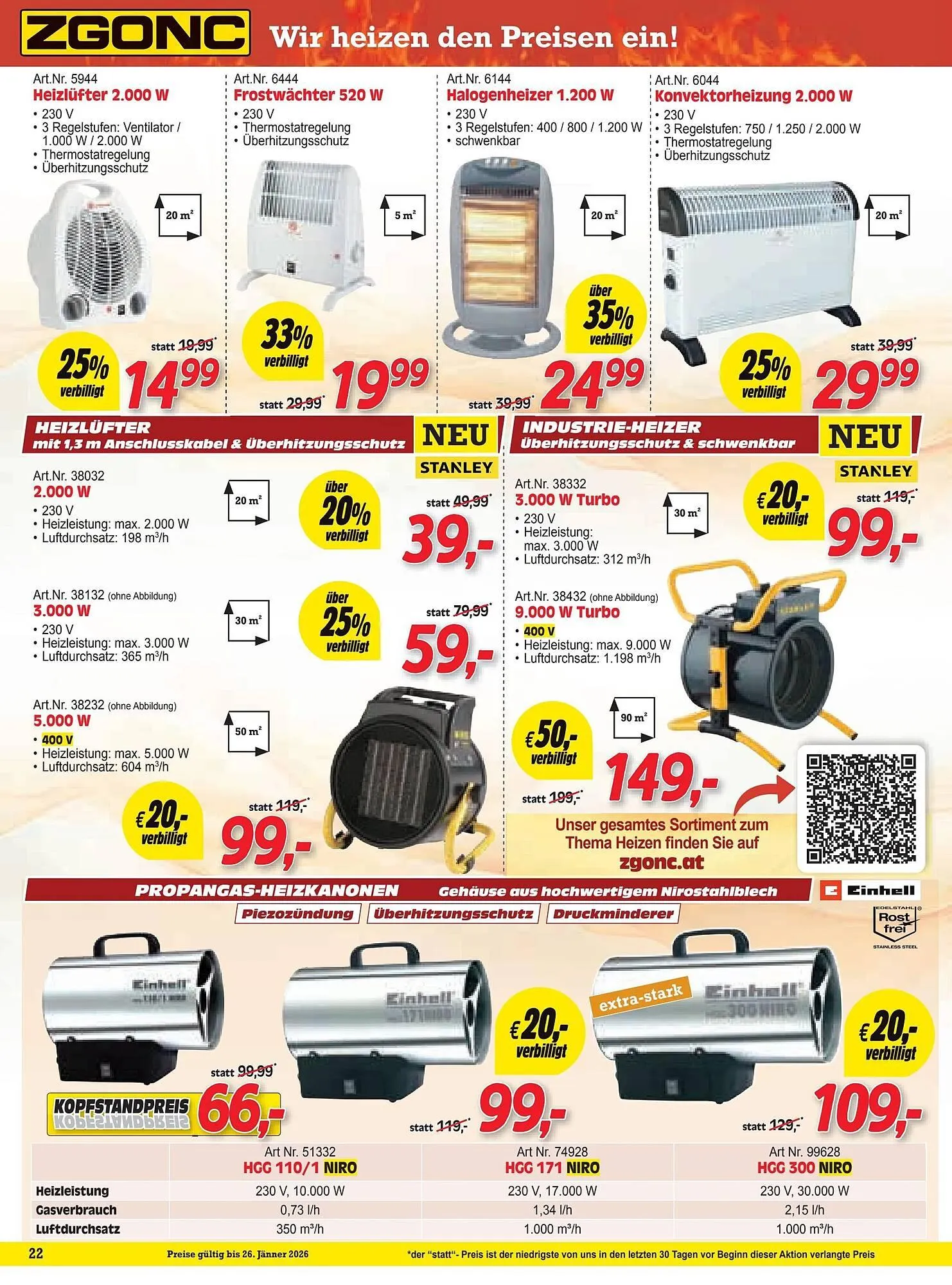 Zgonc Flugblatt von 1. Jänner bis 26. Jänner 2026 - Flugblätt seite  22