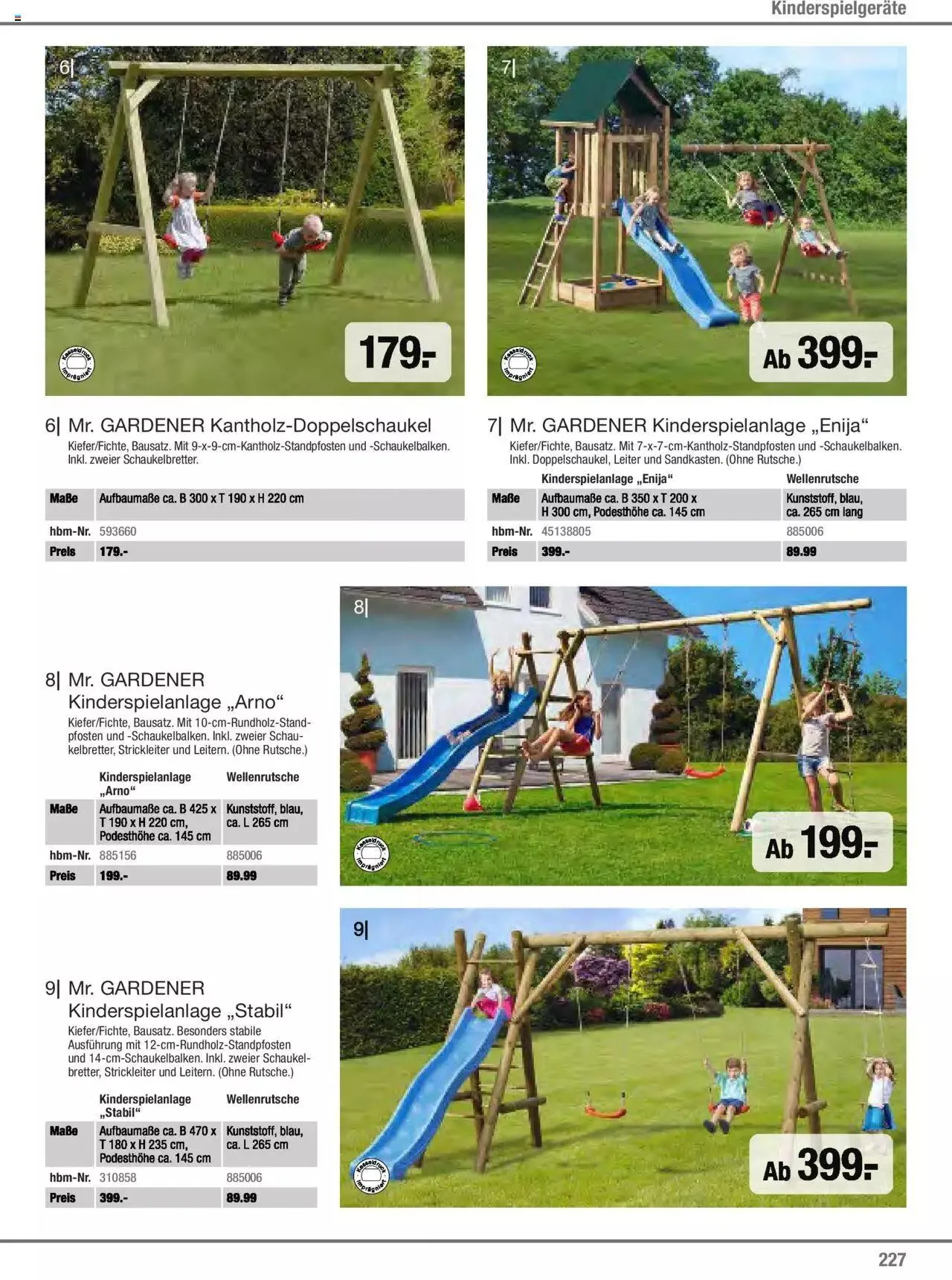 Hagebau Gartenjahr 2023 von 7. März bis 31. Dezember 2023 - Flugblätt seite  227