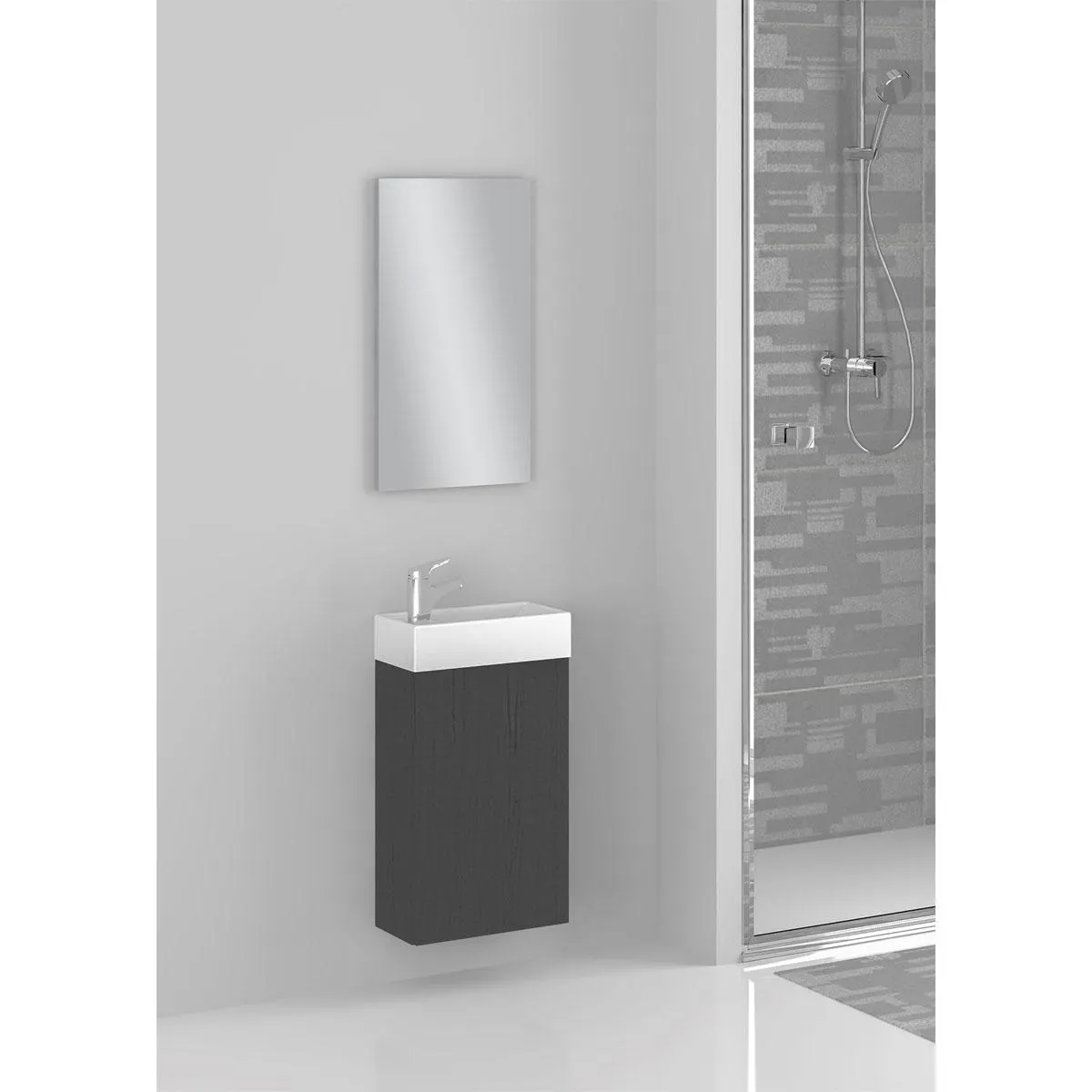 Valblue Badmöbel-Set Torino Pinie graphit