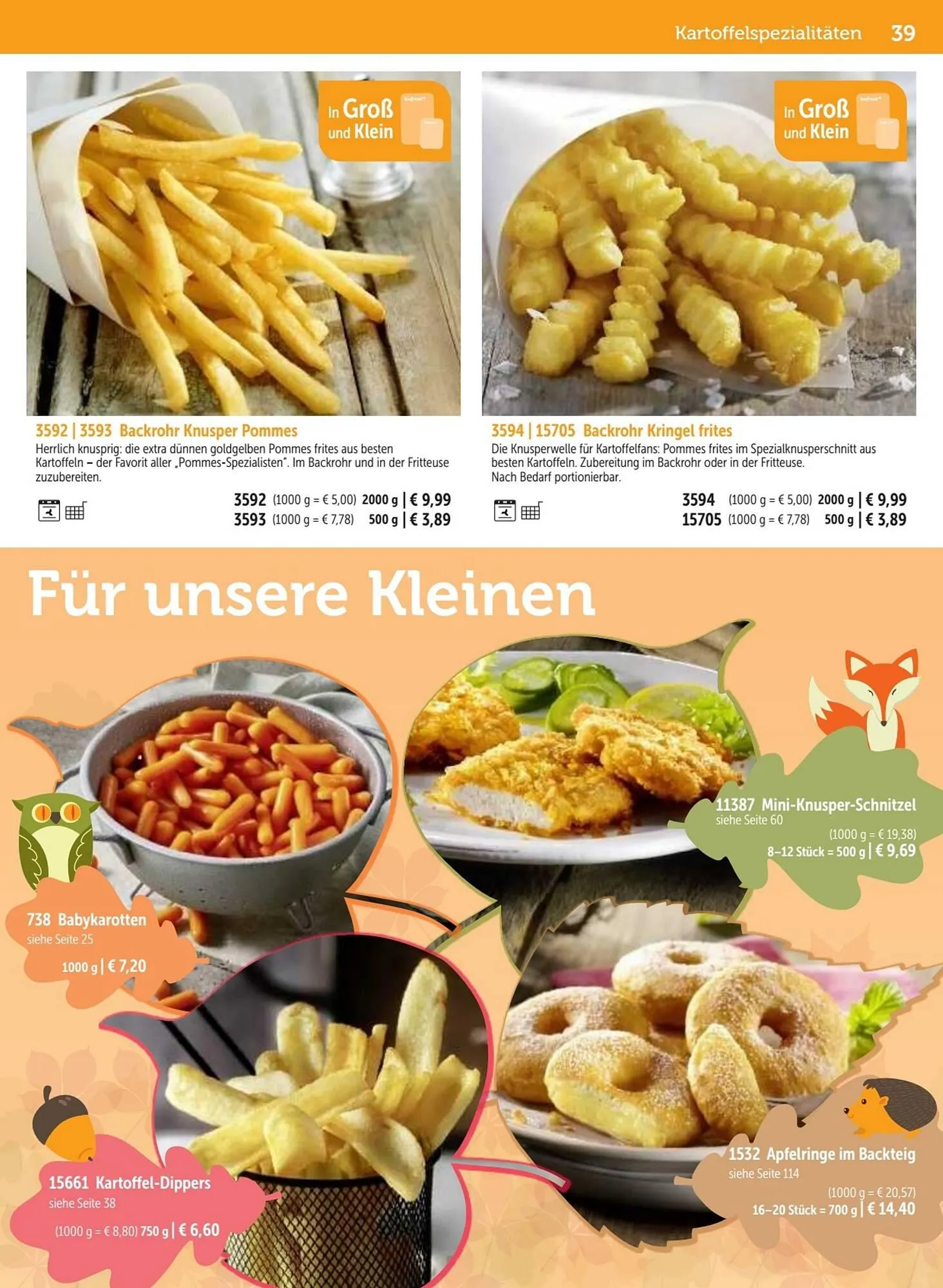 Bofrost Flugblatt von 25. September bis 29. Februar 2024 - Flugblätt seite 39