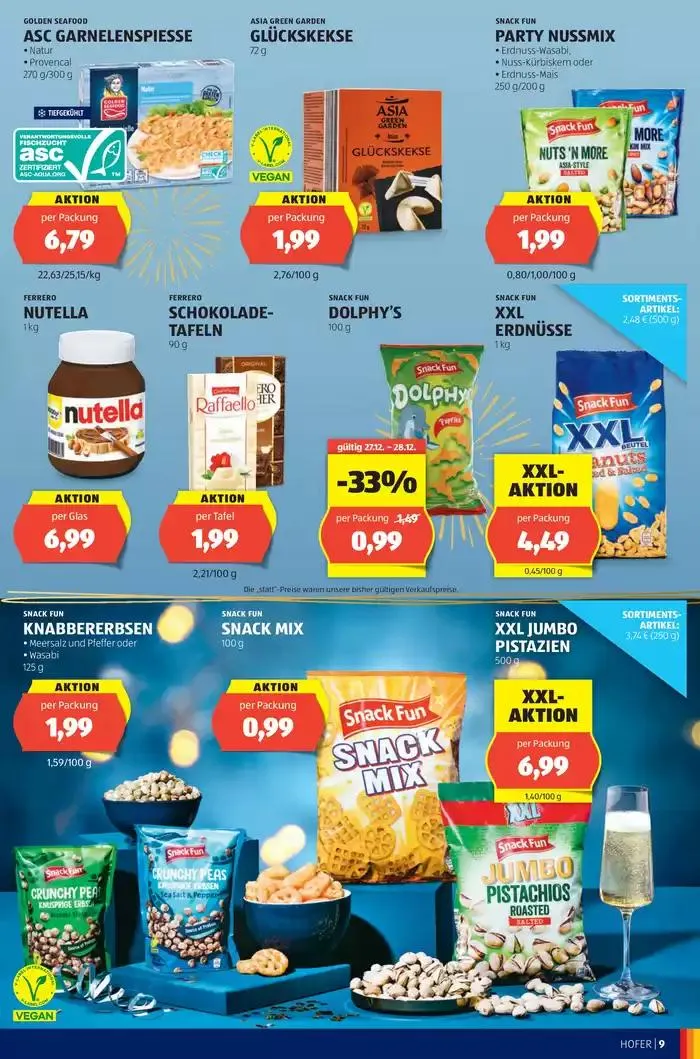 Blättern Sie online im HOFER Flugblatt von 24. Dezember bis 7. Jänner 2025 - Flugblätt seite 11