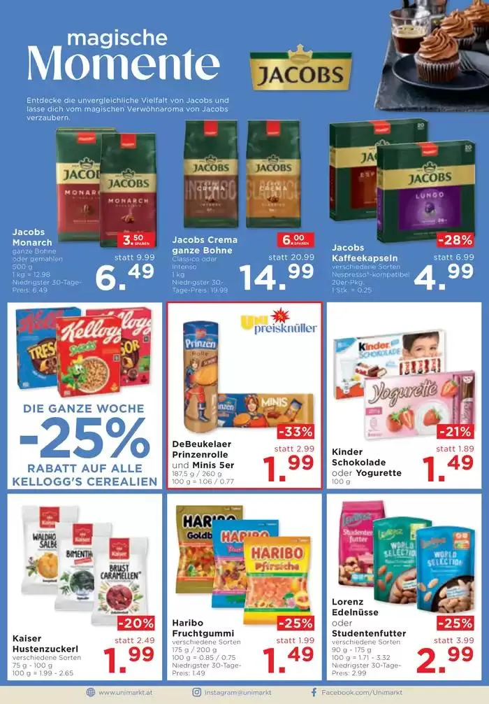 Unimarkt flugblatt von 8. Jänner bis 14. Jänner 2025 - Flugblätt seite  10