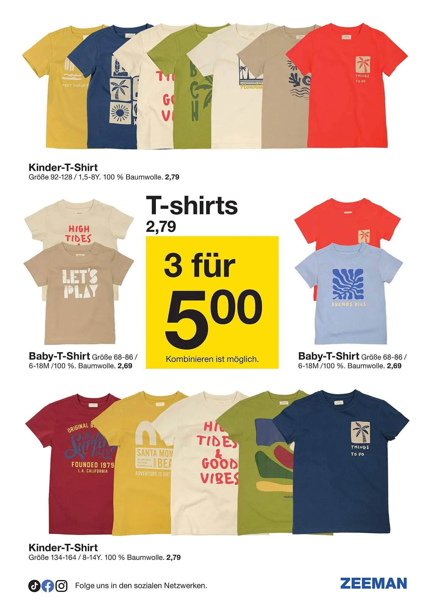 Zeeman Prospekt von 21. März bis 3. April 2026 - Flugblätt seite 5