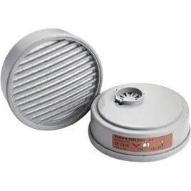 KWB 2 Gas-Ersatzfilter A1 zu Atemschutz-Halbmaske 87433