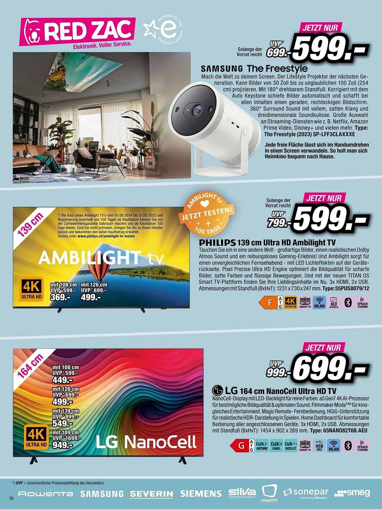 Red Zac Flugblatt von 29. Dezember bis 16. Jänner 2025 - Flugblätt seite  16