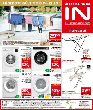 INTERSPAR Flugblatt von 1. Oktober bis 7. Oktober 2026 - Flugblätt seite  16
