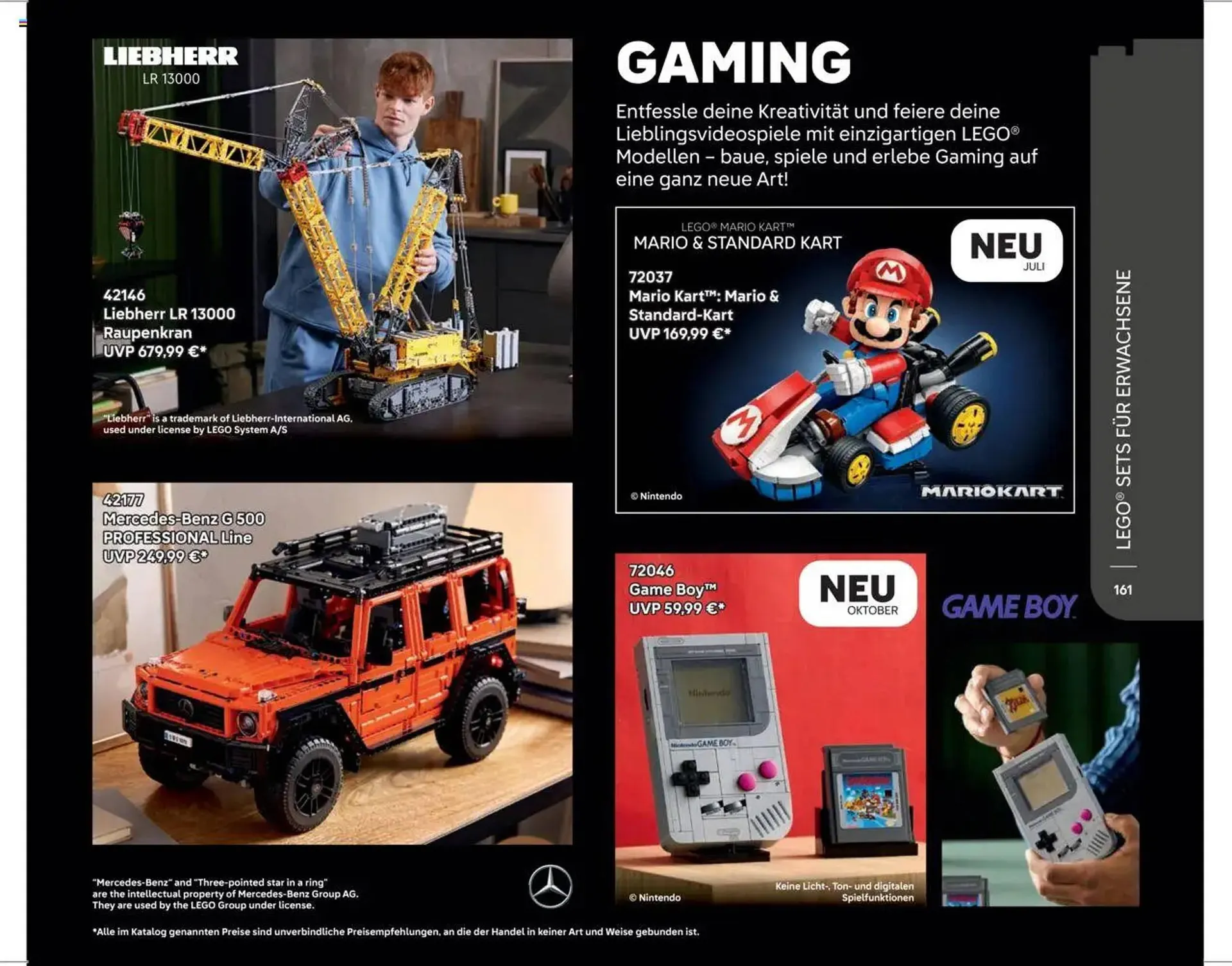 Lego Flugblatt von 1. September bis 31. Dezember 2025 - Flugblätt seite  161