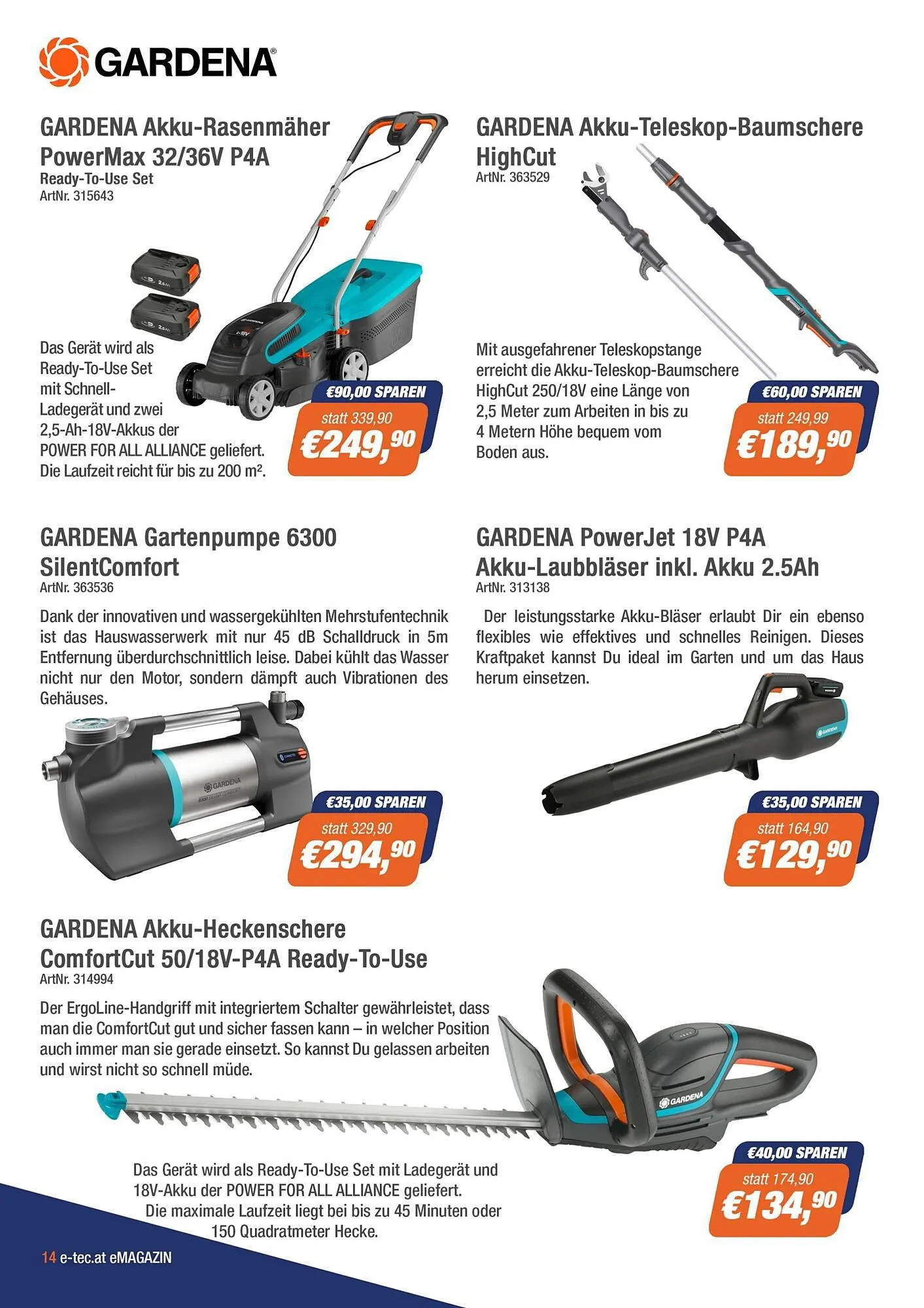 e-tec Flugblatt von 22. September bis 30. September 2023 - Flugblätt seite 14