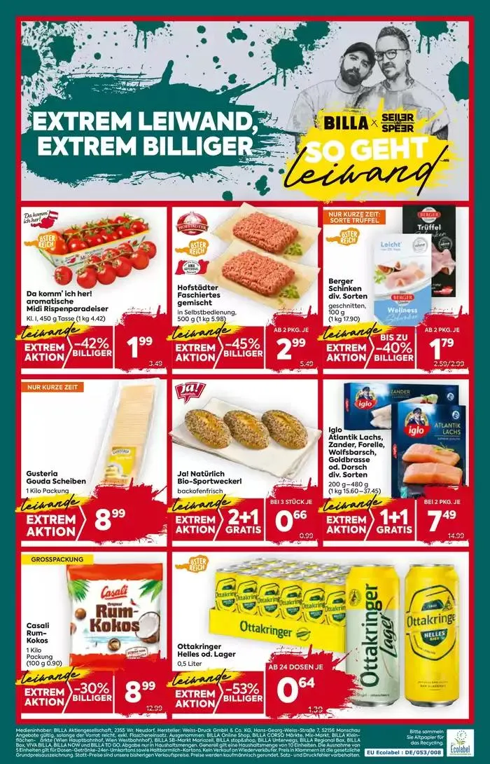 BILLA PLUS Flugblatt von 26. September bis 10. Oktober 2024 - Flugblätt seite 16