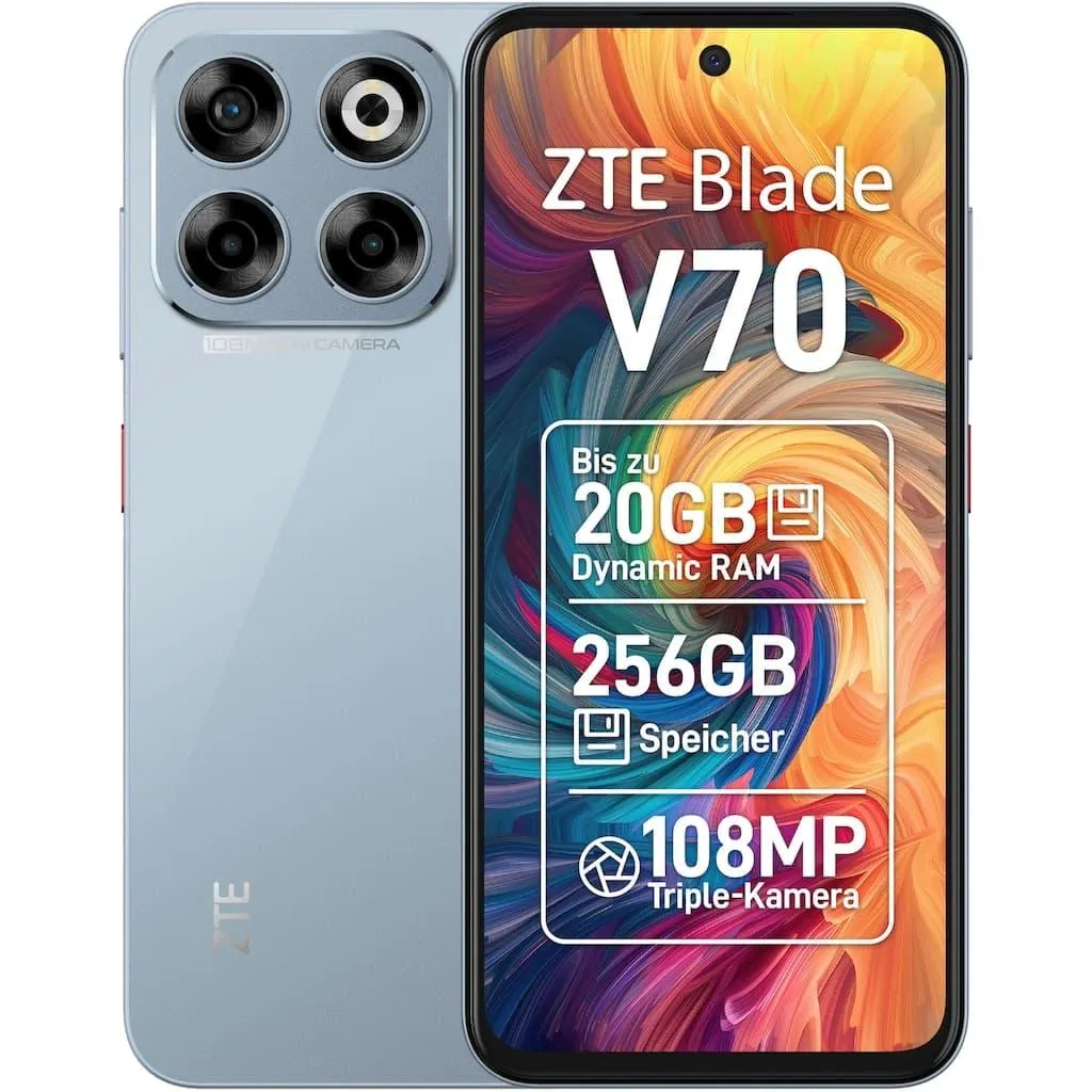 ZTE Smartphone »Blade V70« stardust gray