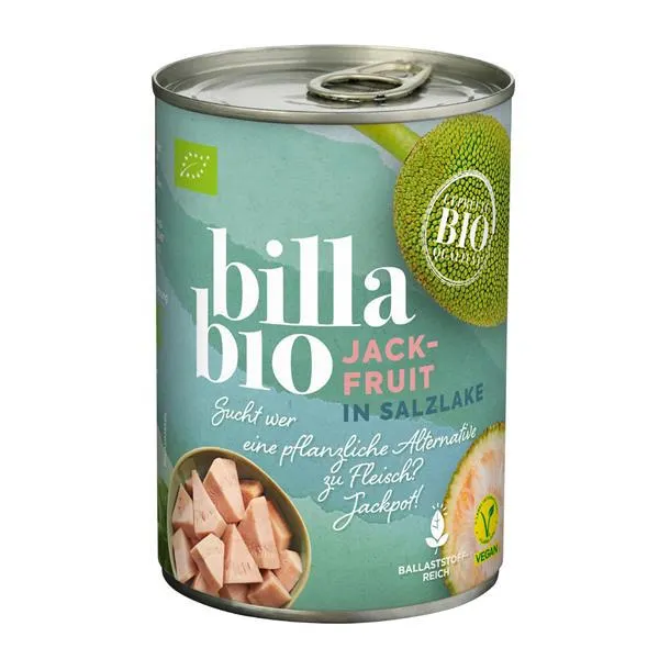 BILLA Bio Jackfruit in Salzlake