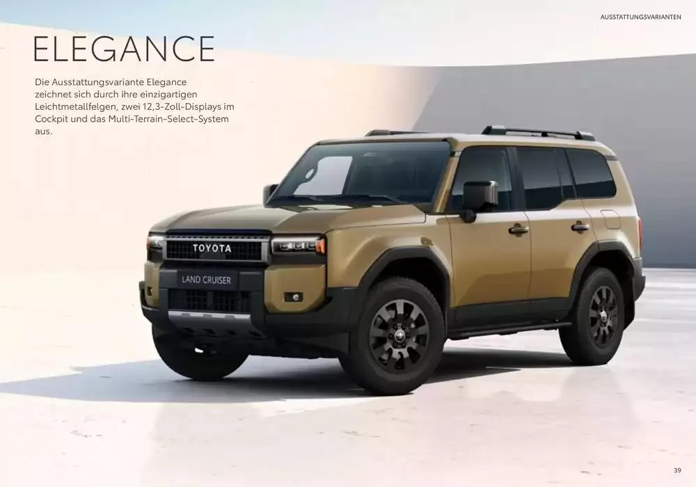 Toyota Land Cruiser von 12. Februar bis 12. Februar 2026 - Flugblätt seite 39