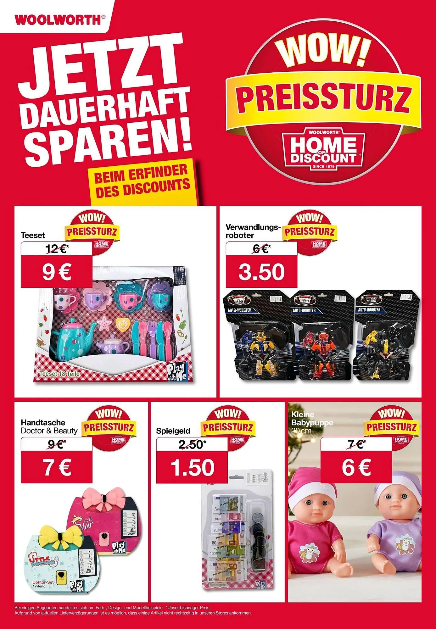 Woolworth Flugblatt von 9. Jänner bis 17. Jänner 2025 - Flugblätt seite  18