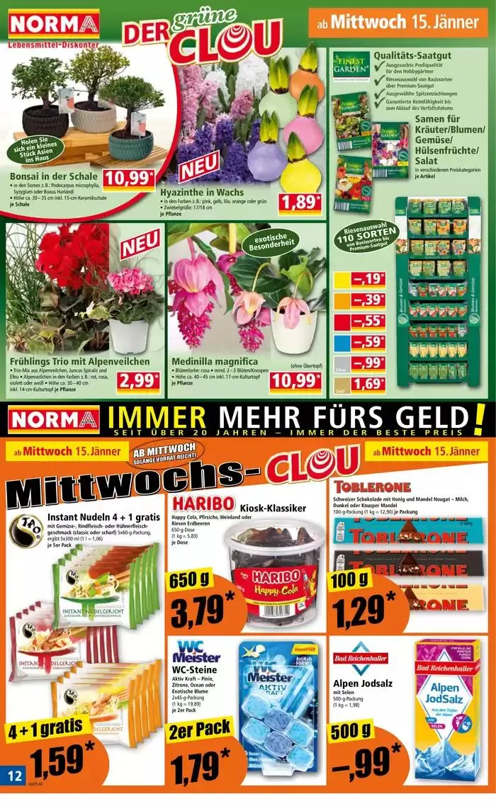 Unsere besten Schnäppchen von 13. Jänner bis 17. Jänner 2025 - Flugblätt seite  12