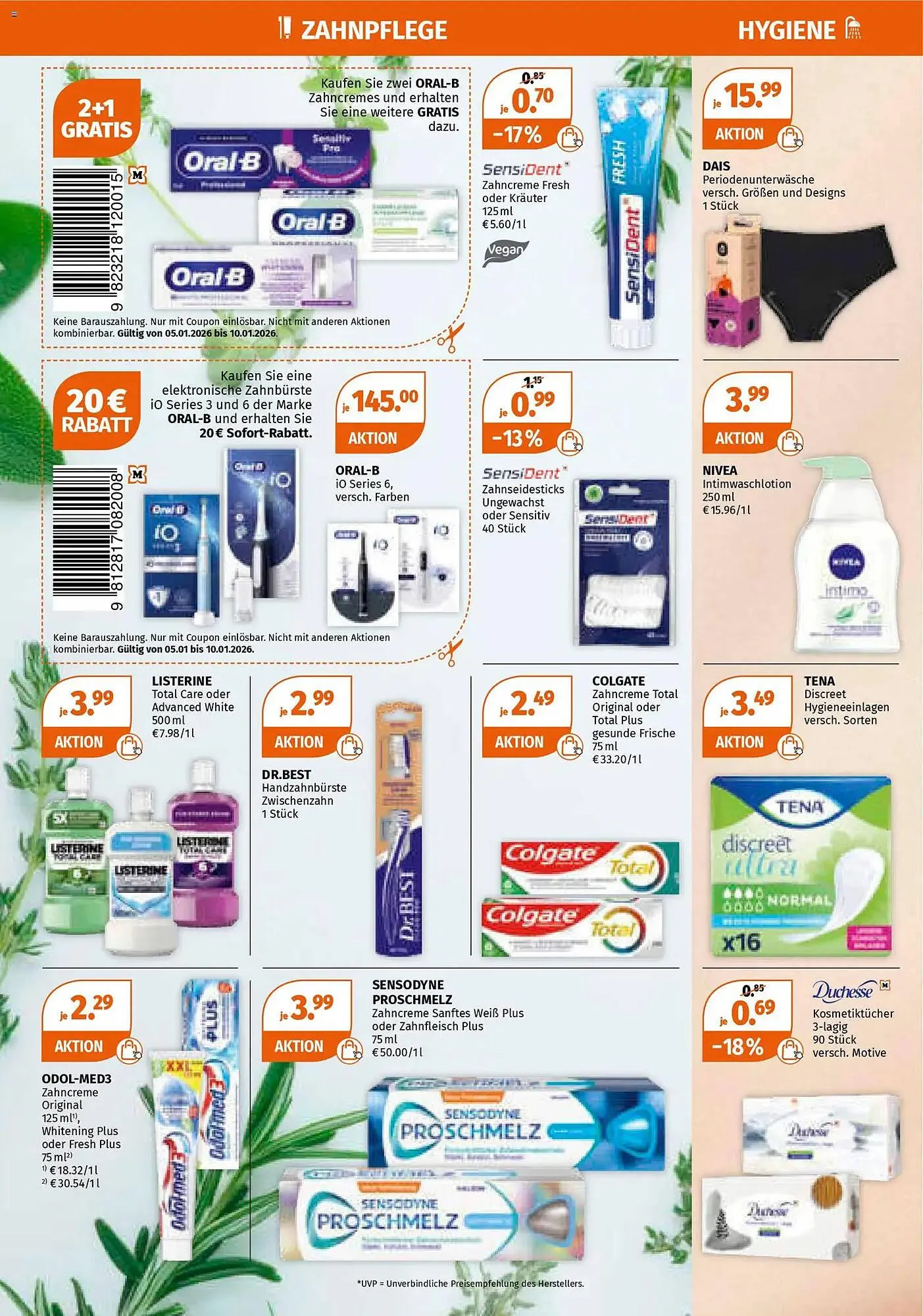 Müller Flugblatt von 5. Jänner bis 10. Jänner 2026 - Flugblätt seite 6