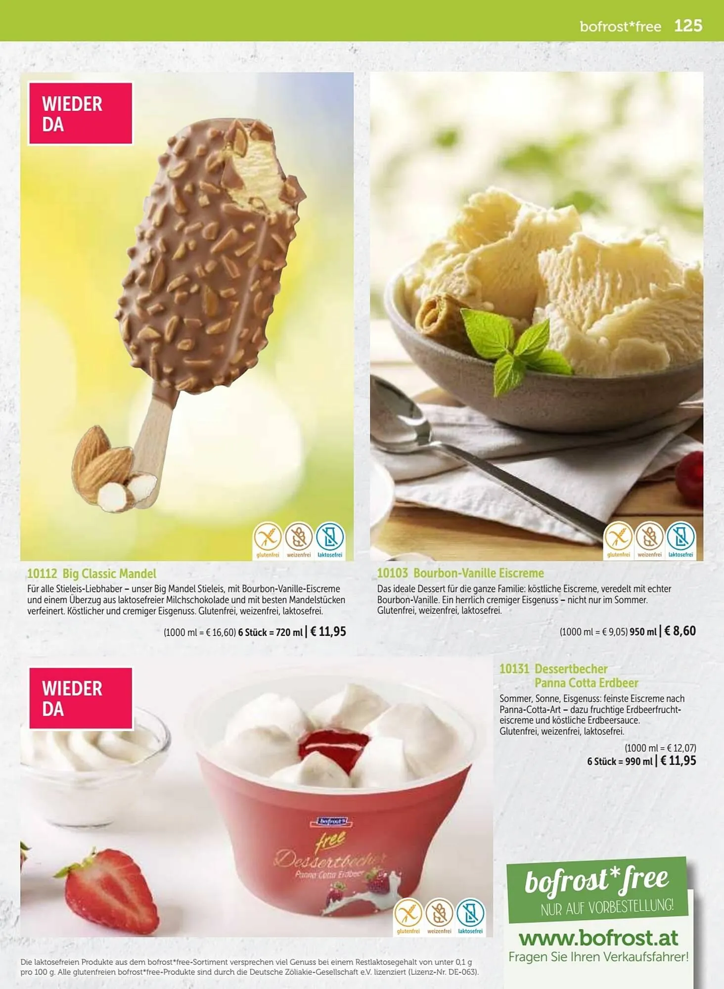Bofrost Flugblatt von 1. März bis 31. August 2023 - Flugblätt seite  125