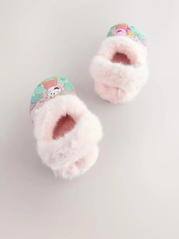 Pink - Peppa Pig – kuschelig gefütterte Slipper-Clogs