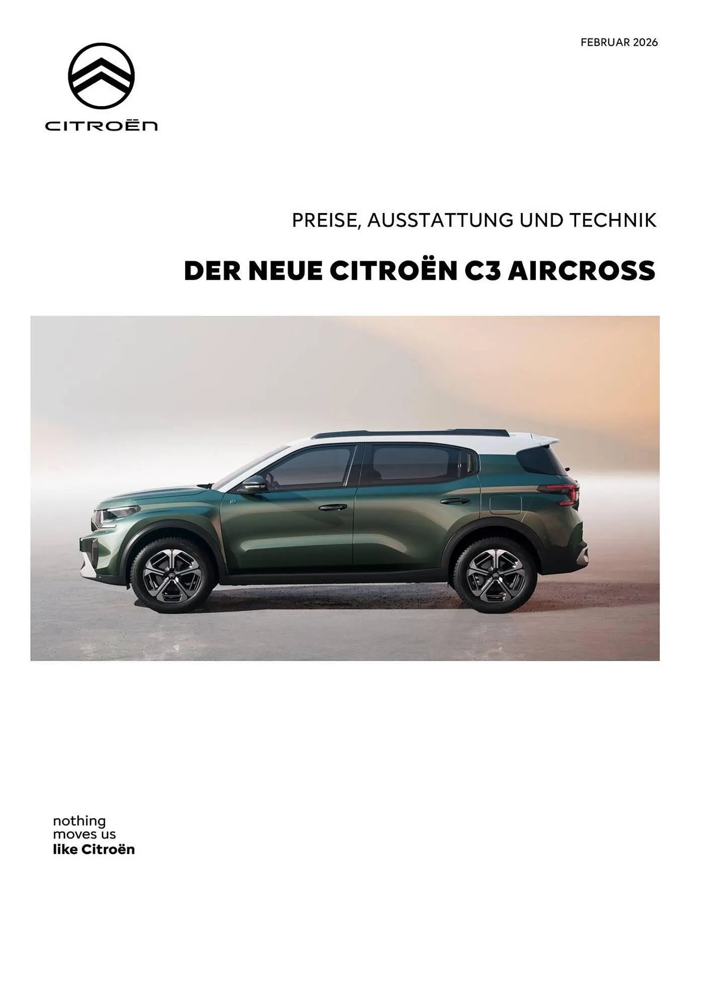 Citroen Flugblatt von 1. Februar bis 31. März 2026 - Flugblätt seite  1