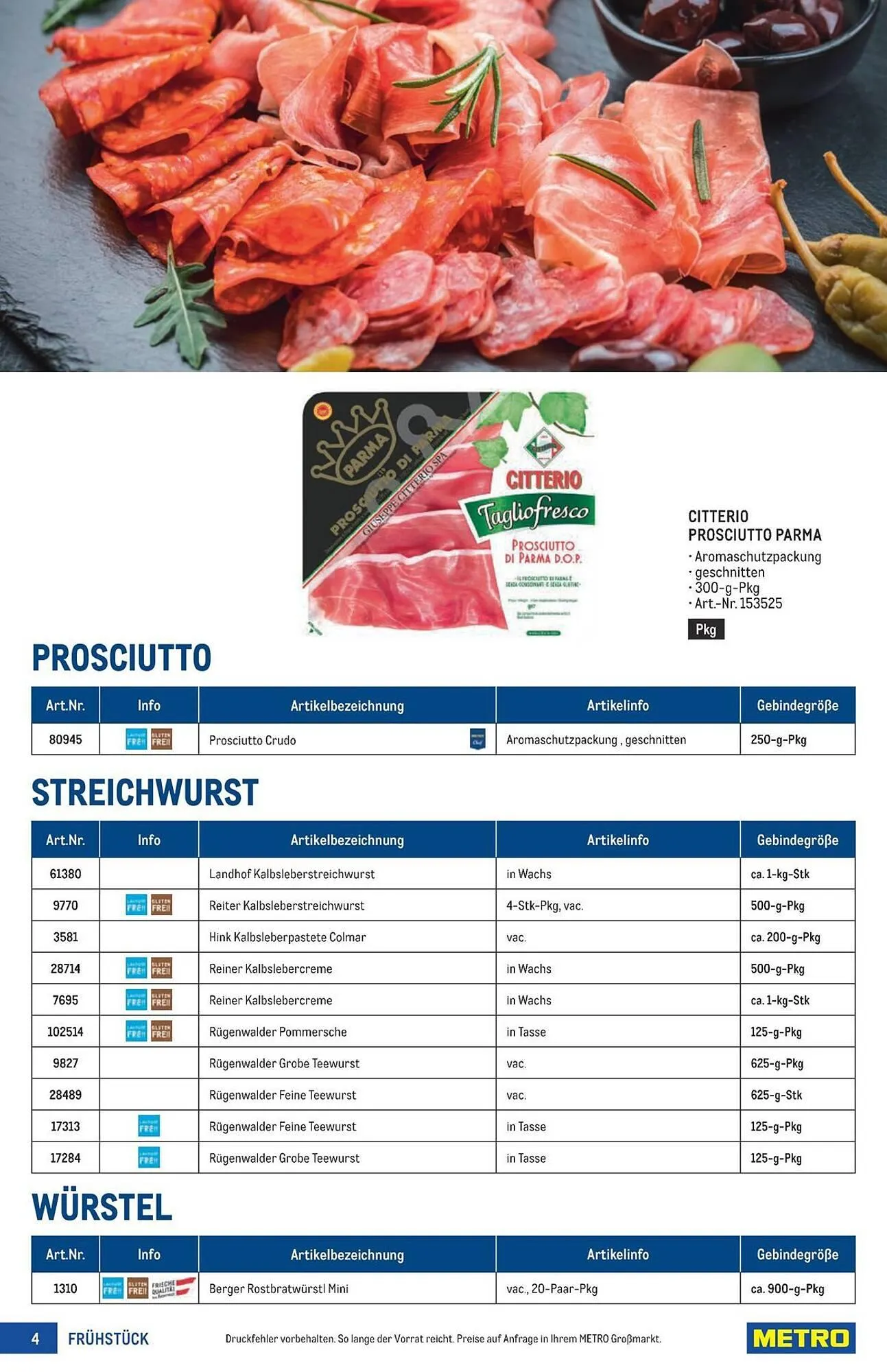 Metro Flugblatt von 18. März bis 1. April 2026 - Flugblätt seite  4